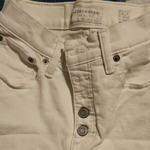 Lucky Brand Men's Cream Skinny Jeans